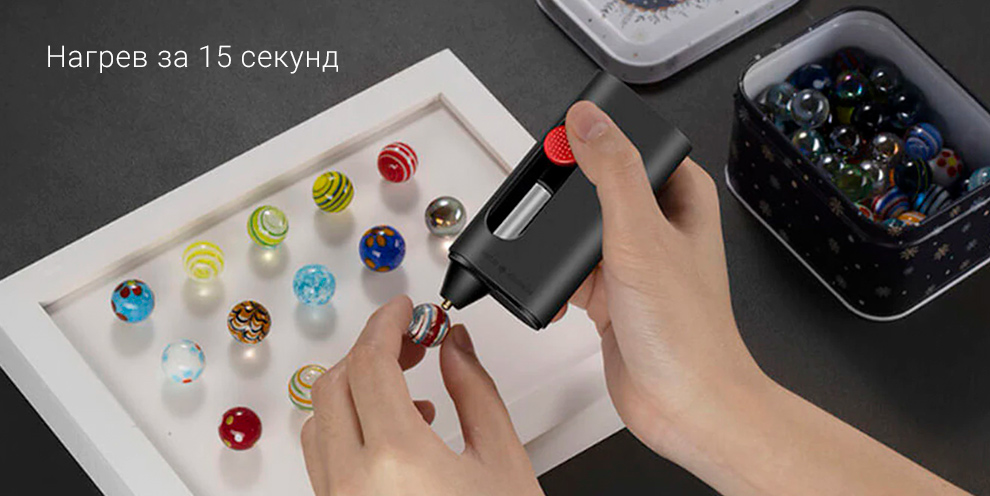 Клеевой карандаш Xiaomi Wowstick Mini Hot Melt Glue Pen Kit (120 стиков)
