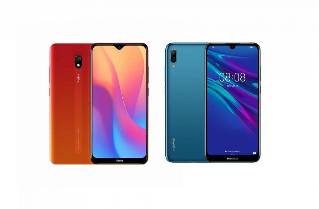 Сравнение двух самых бюджетных смартфонов известных китайских гигантов: Huawei Y6 2019 и Xiaomi Redmi 8A