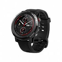Смарт-часы Amazfit Stratos 3 (Smart Sport Watch 3) Black (Черные) — фото